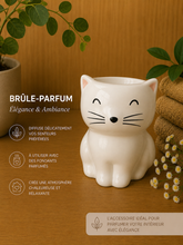 Charger l'image dans la galerie, Bruleur Fondants : Chat Blanc
